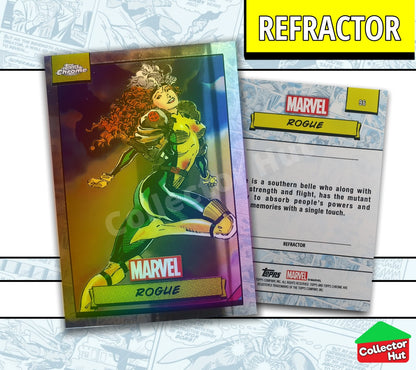 Marvel Topps Chrome 2024 REFRACTOR Card Collection YOU CHOOSE