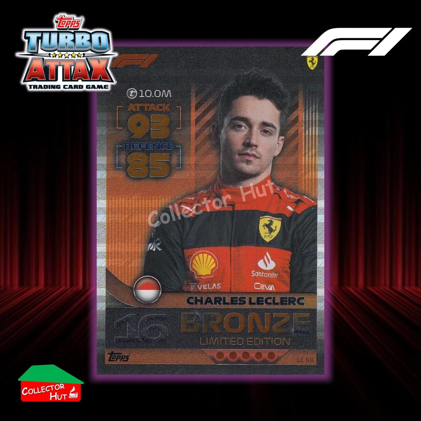 Topps Turbo Attax Formula 1 F1 2022 Limited Edition, 100 Club & Foil Cards