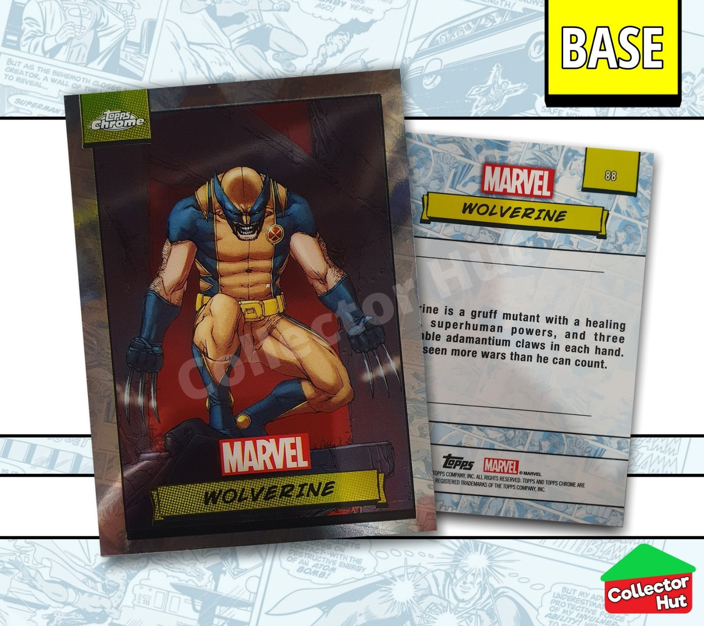Marvel Topps Chrome 2024 Base Card Collection 1-150 YOU CHOOSE
