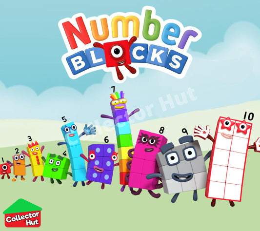 Numberblocks Friends Mathlink Cubes Figure 1-30 Educational Toys CBeebies