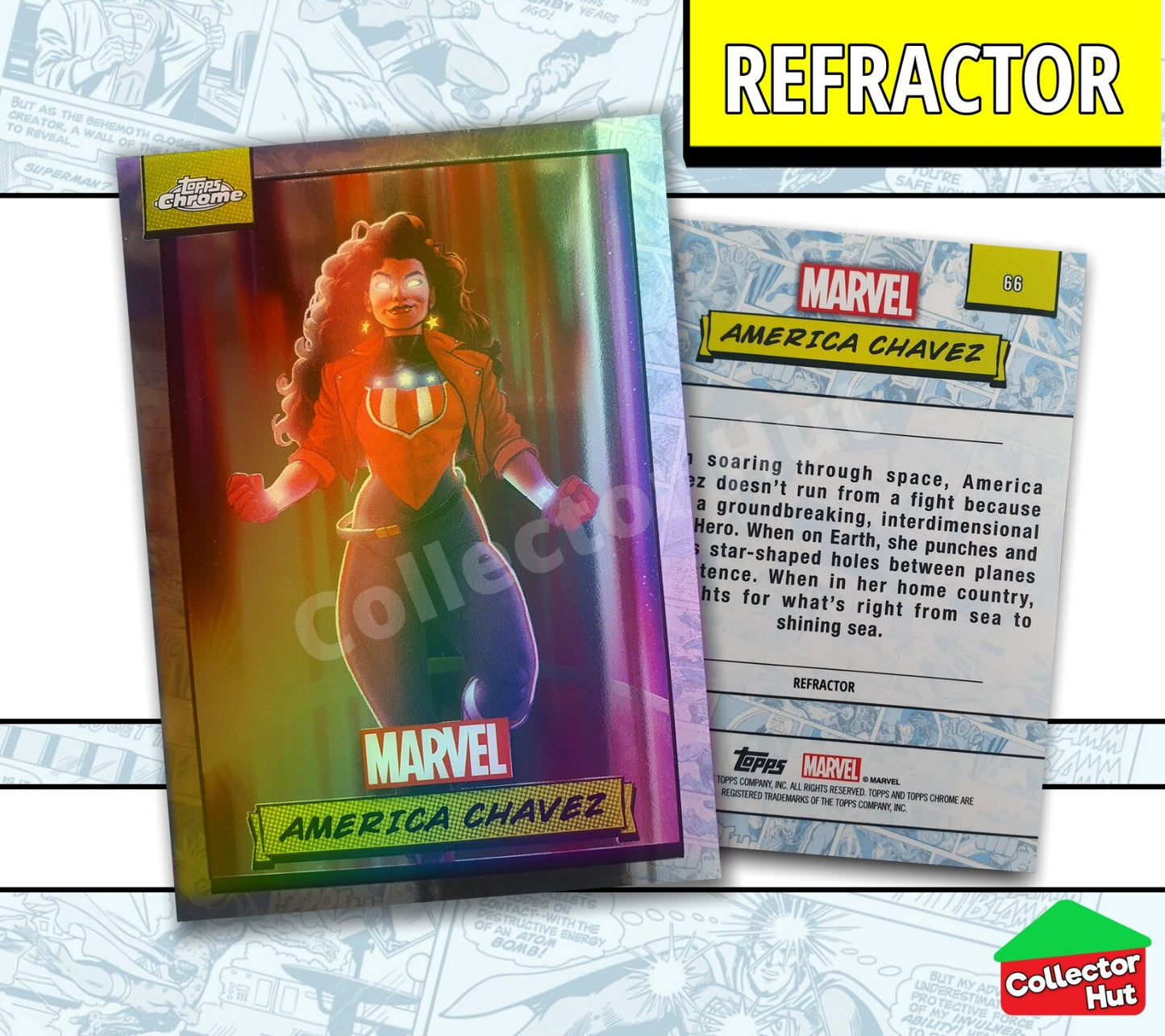 Marvel Topps Chrome 2024 REFRACTOR Card Collection YOU CHOOSE