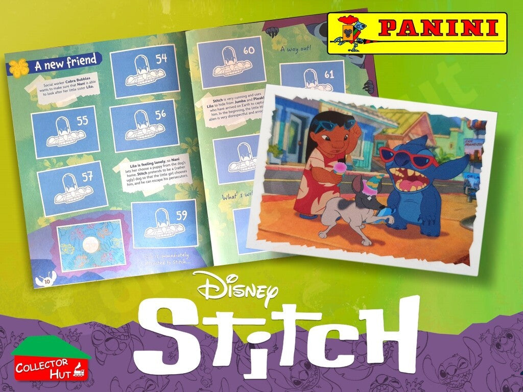 Panini Disney Stitch Single Stickers Lilo & Stitch 2024