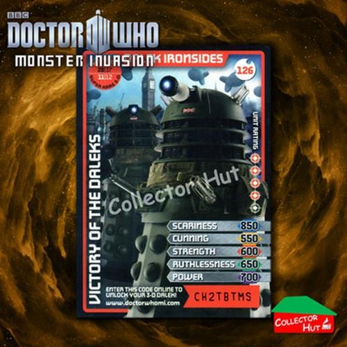 DOCTOR WHO Monster Invasion SUPER & ULTRA RARE Cards YOU CHOOSE