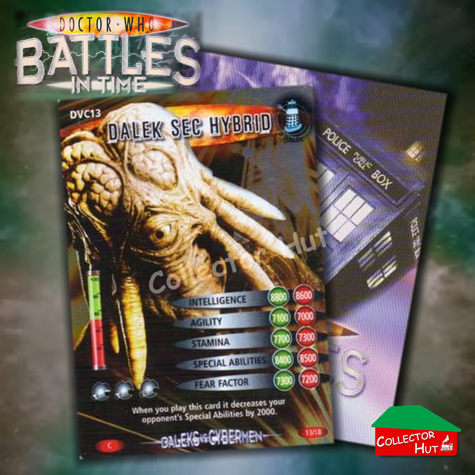 DOCTOR WHO Battles in Time DALEKS VS CYBERMEN DVC01-18 YOU CHOOSE