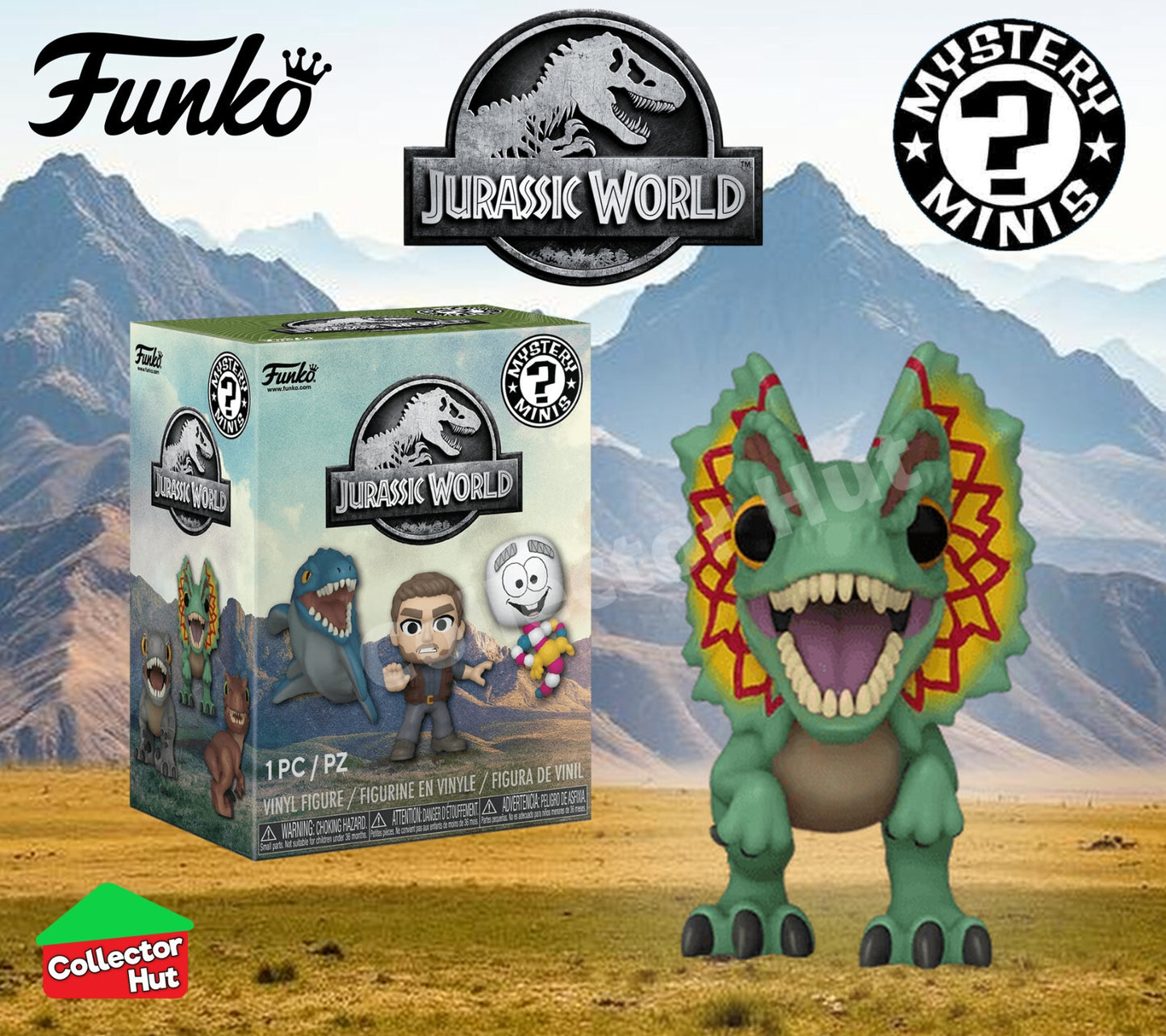 Jurassic World Funko Mini Mystery Figures IDENTIFIED