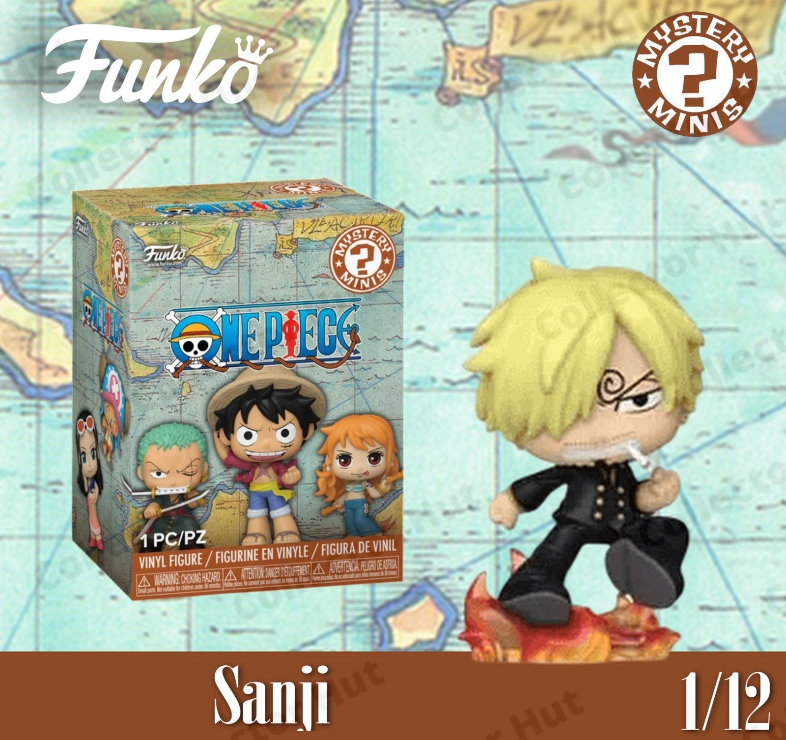 Funko Mystery Minis One Piece Mini Figurines WAVE 2 (You Choose)