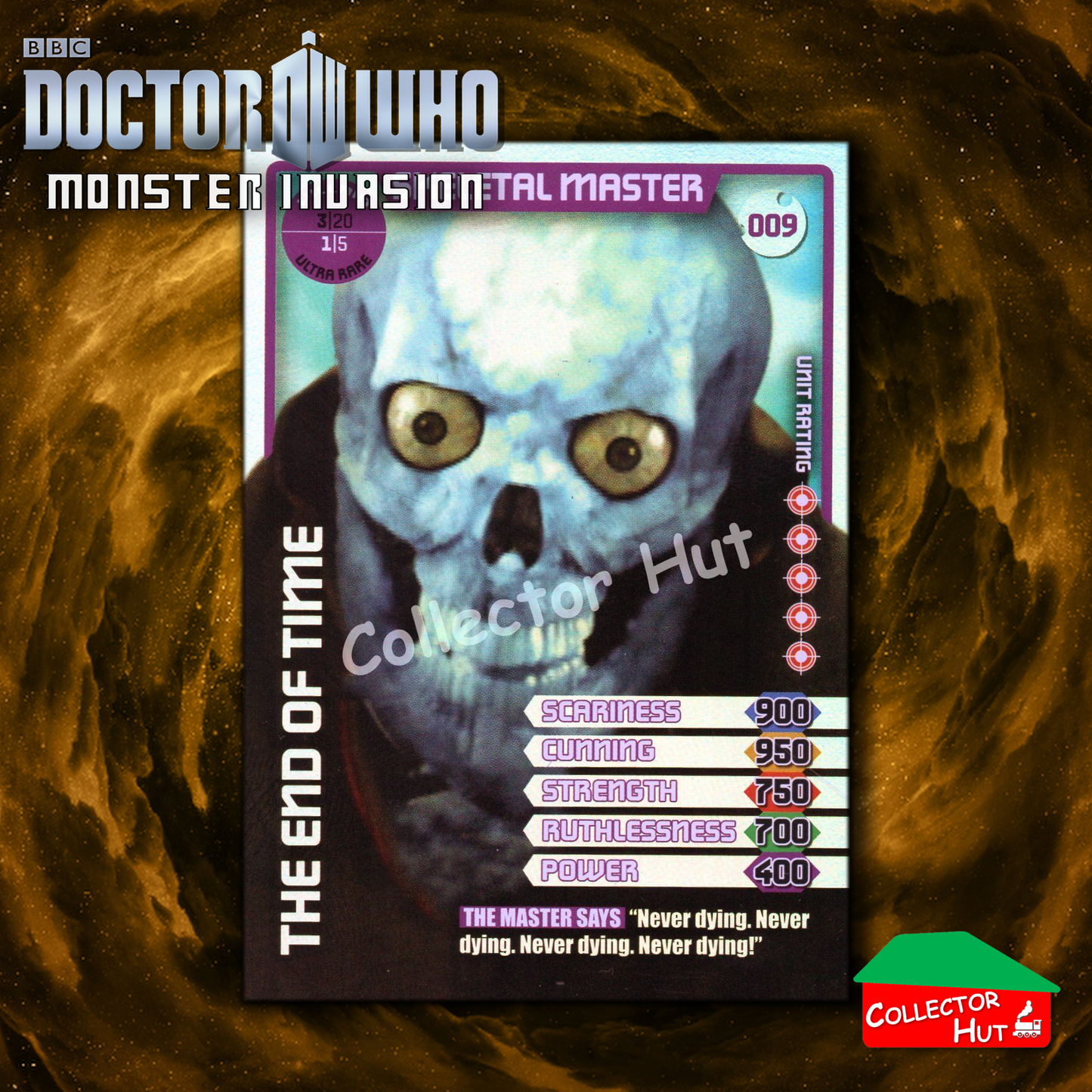 DOCTOR WHO Monster Invasion SUPER & ULTRA RARE Cards YOU CHOOSE