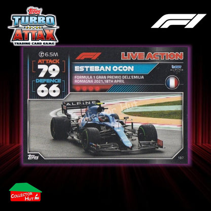 Topps Turbo Attax Formula 1 F1 2022 #136-279 Base Cards YOU CHOOSE