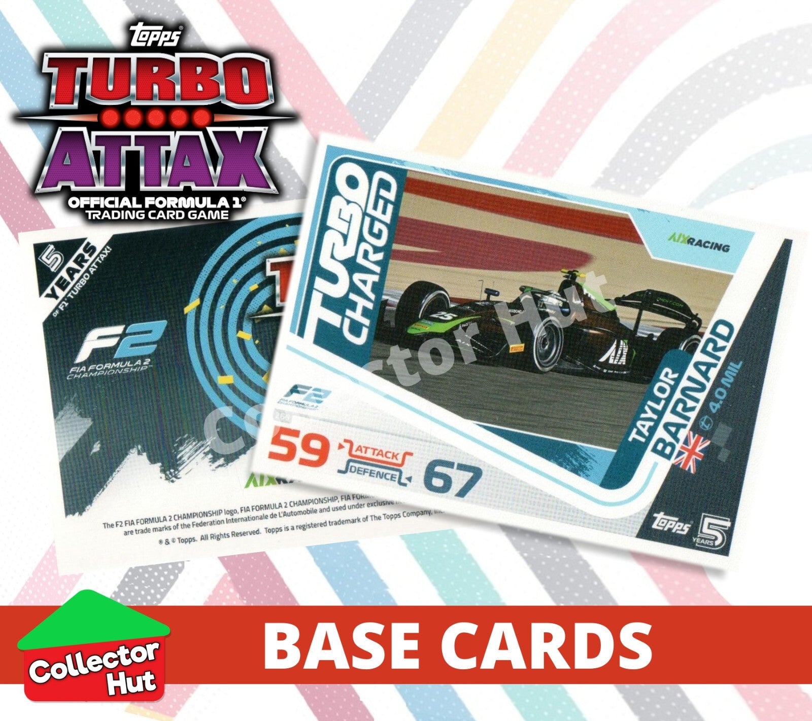 Topps Turbo Attax Formula 1 F1 2024 #167-312 Base Cards YOU CHOOSE