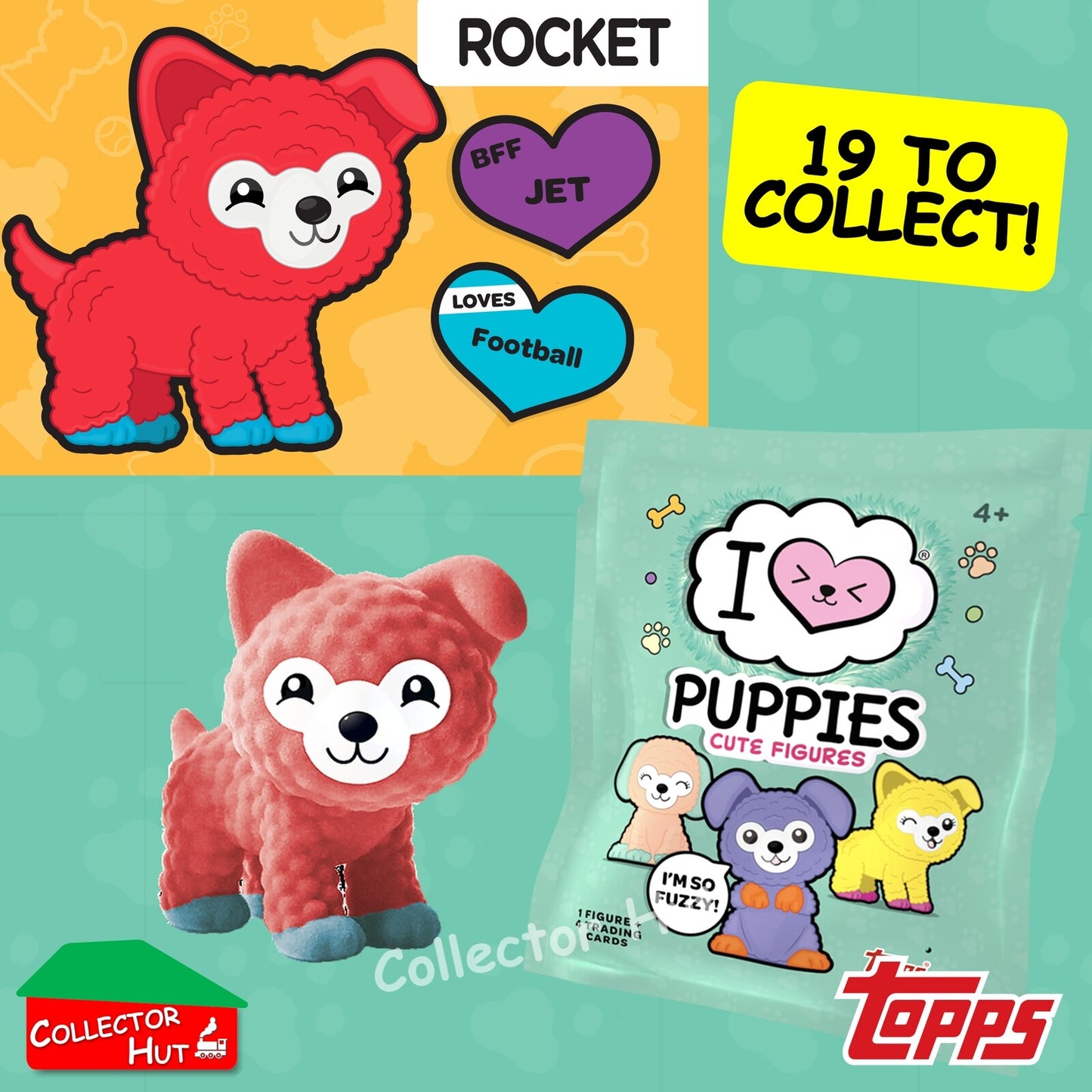 Topps I Love Puppies Cute Blind Bag Mini Figures IDENTIFIED