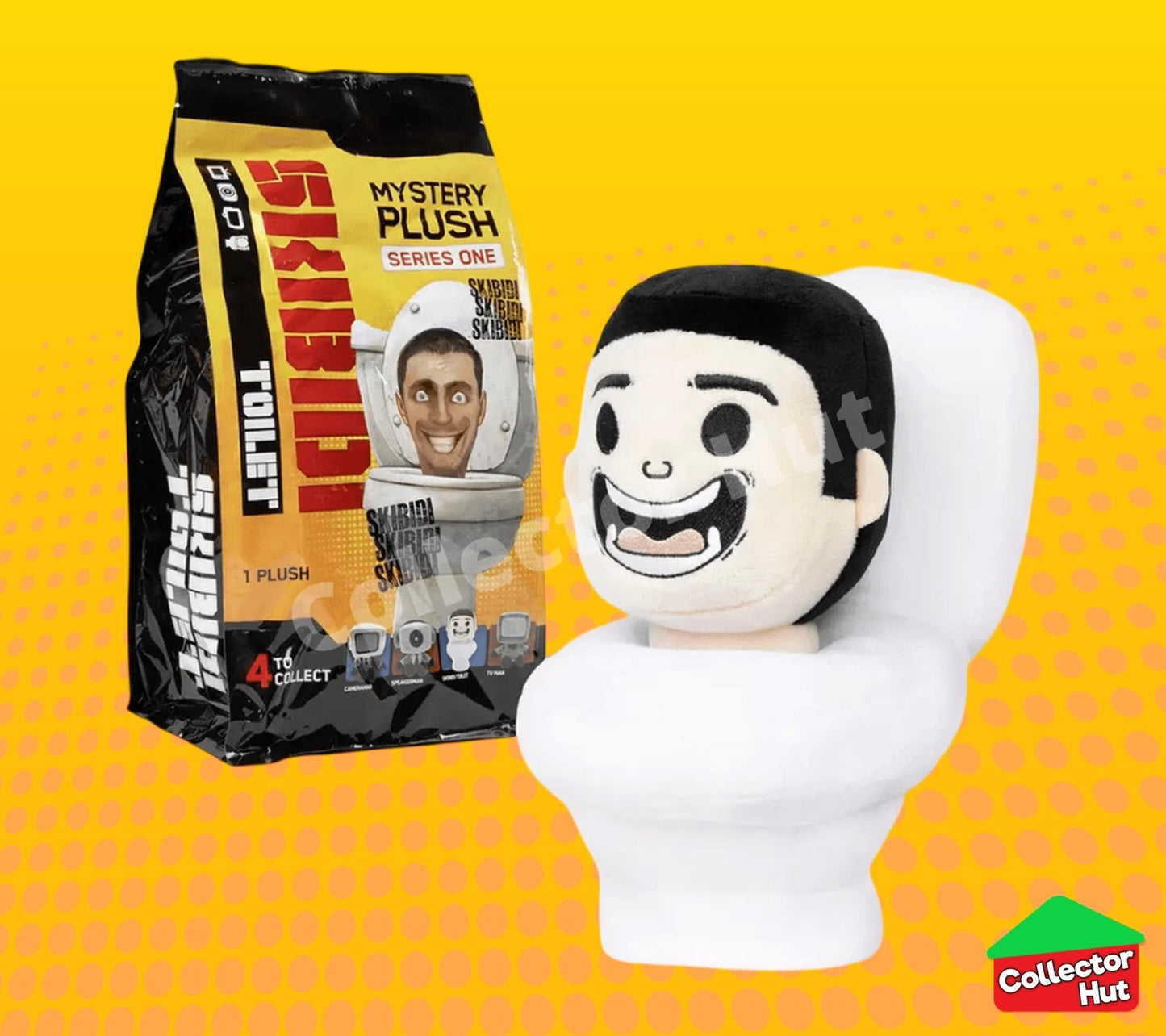 Skibidi Toilet 11" Plush Toy Collection (IDENTIFIED) Series 1