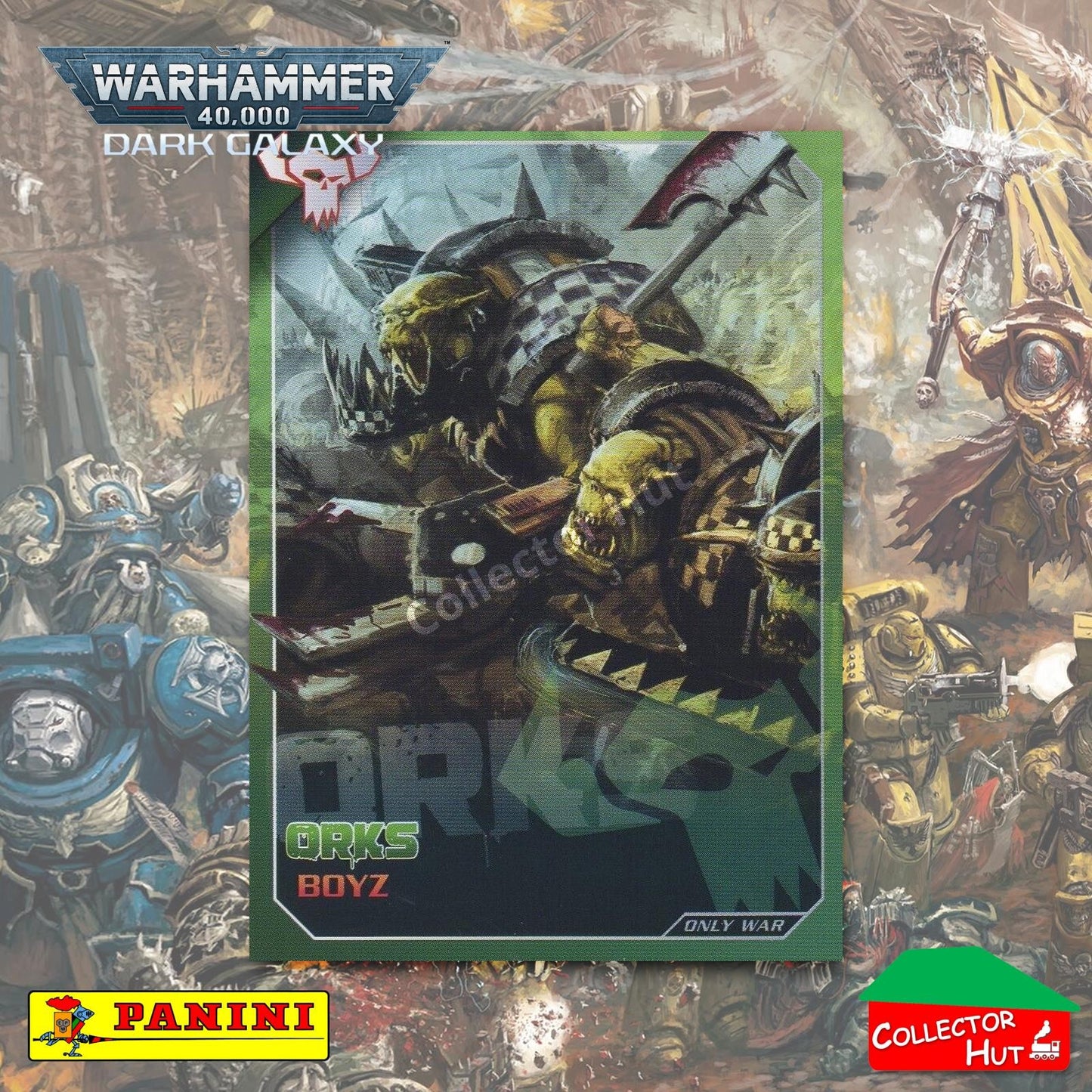 PANINI Warhammer 40,000 Dark Galaxy Only War Base Trading Cards #1-225