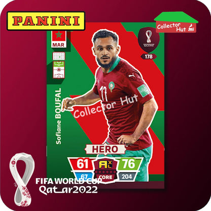 Panini Adrenalyn XL Qatar World Cup 2022 Trading Cards BASE SET #145-288