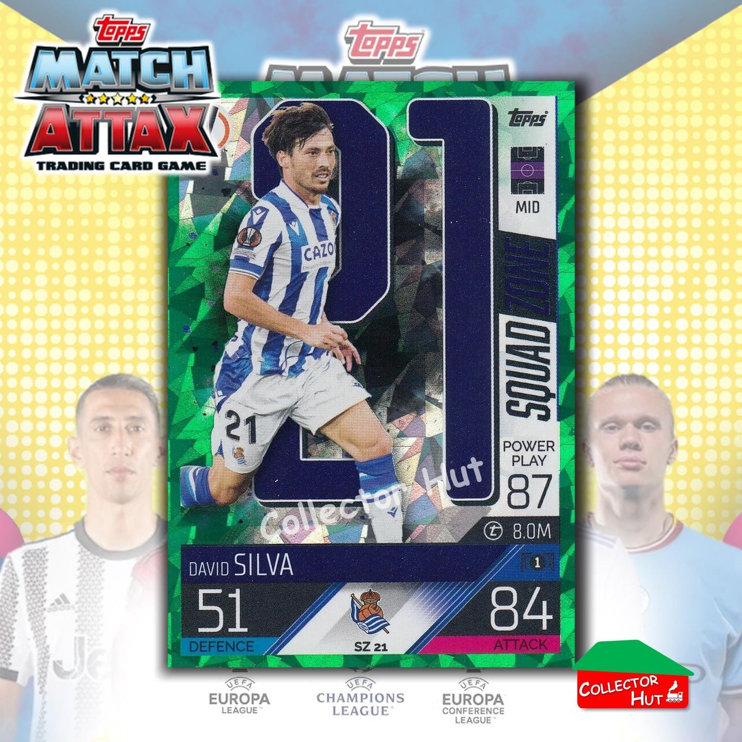 Topps Match Attax Extra 2022/23 Parallel CRYSTAL & EMERALD Cards YOU CHOOSE