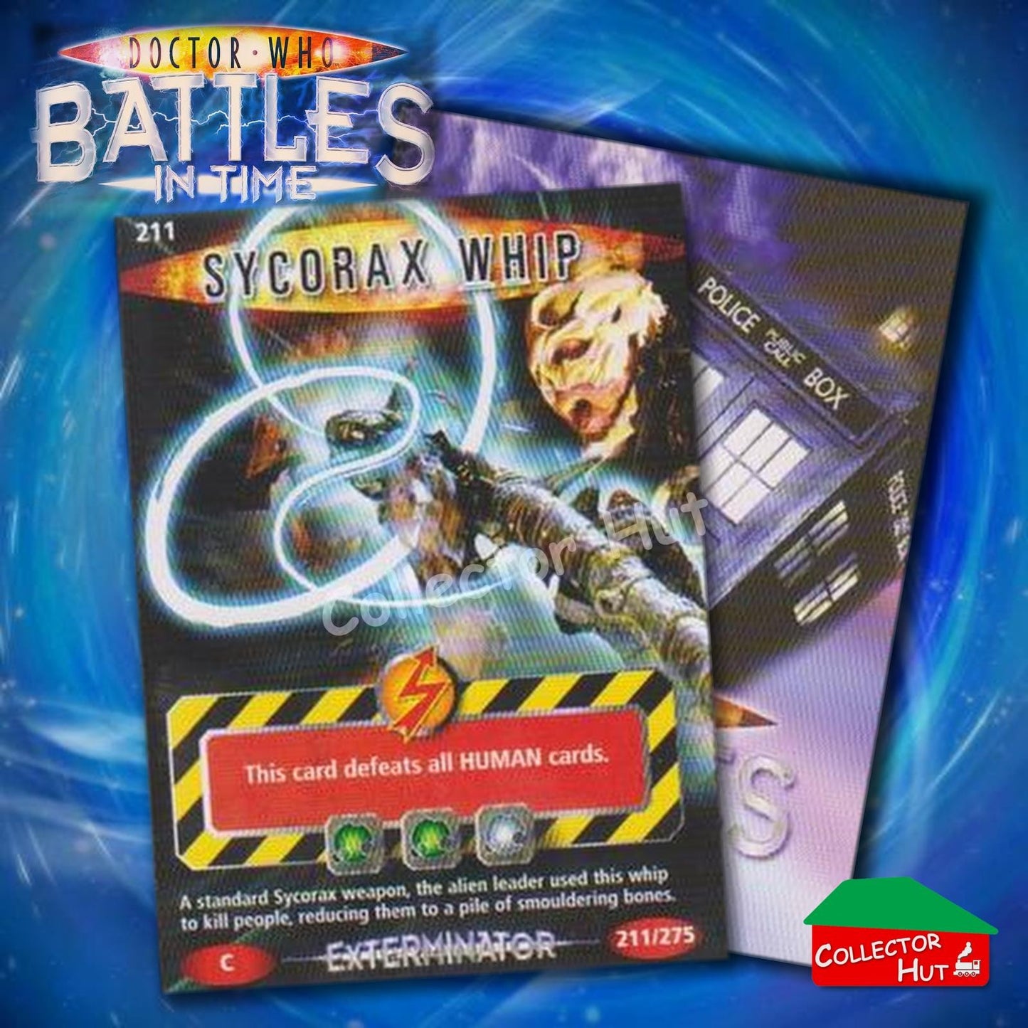 DOCTOR WHO Battles in Time #140-275 EXTERMINATOR RARE & COMMON Cards YOU CHOOSE