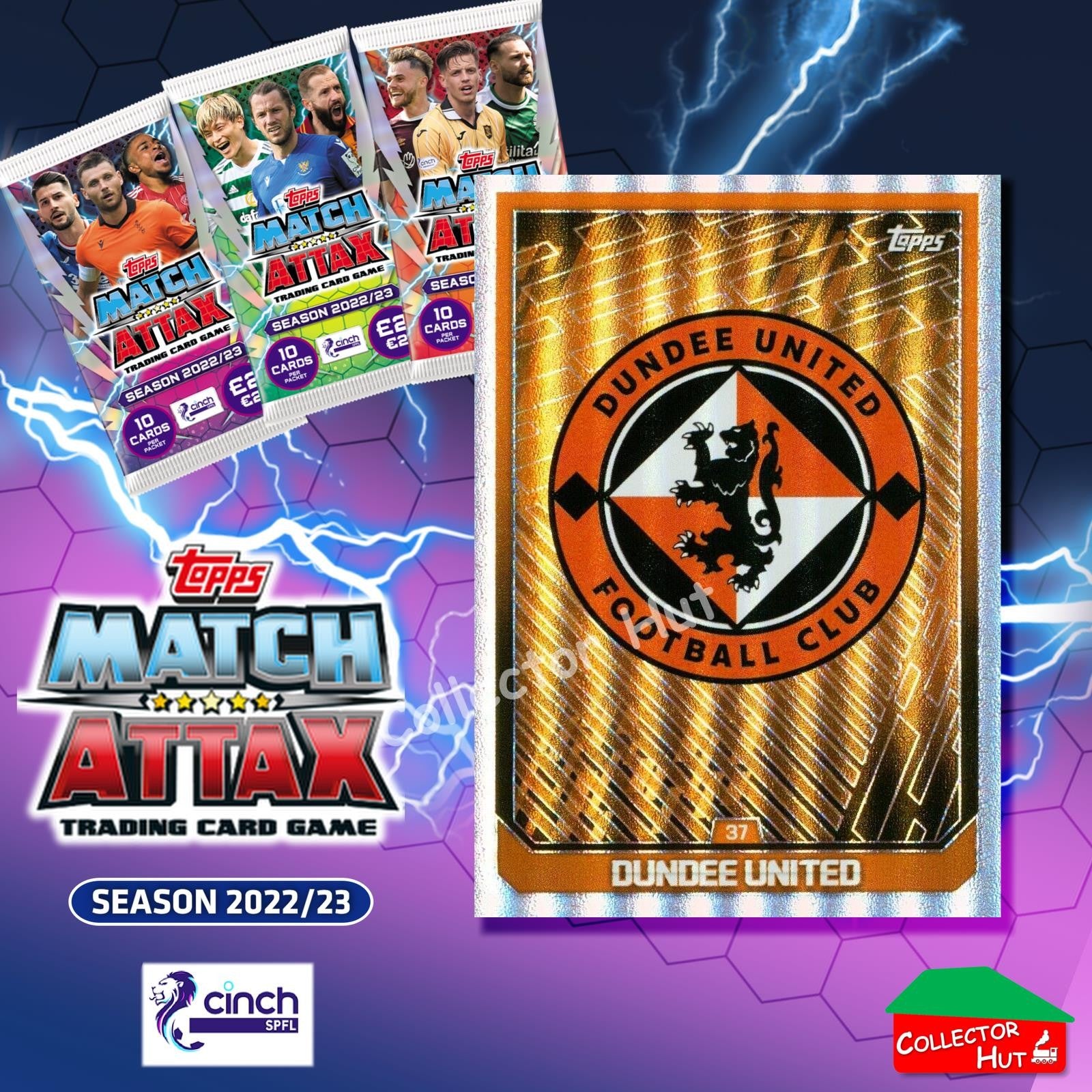TOPPS MATCH ATTAX SPFL 2022/23 #1-162 Choose Your Card