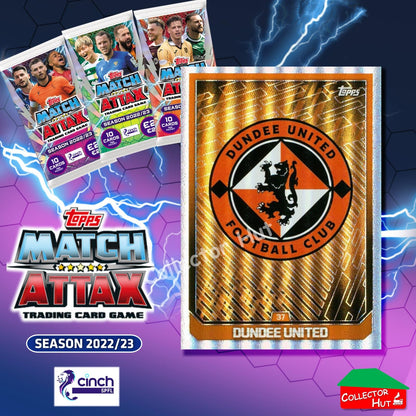 TOPPS MATCH ATTAX SPFL 2022/23 #1-162 Choose Your Card