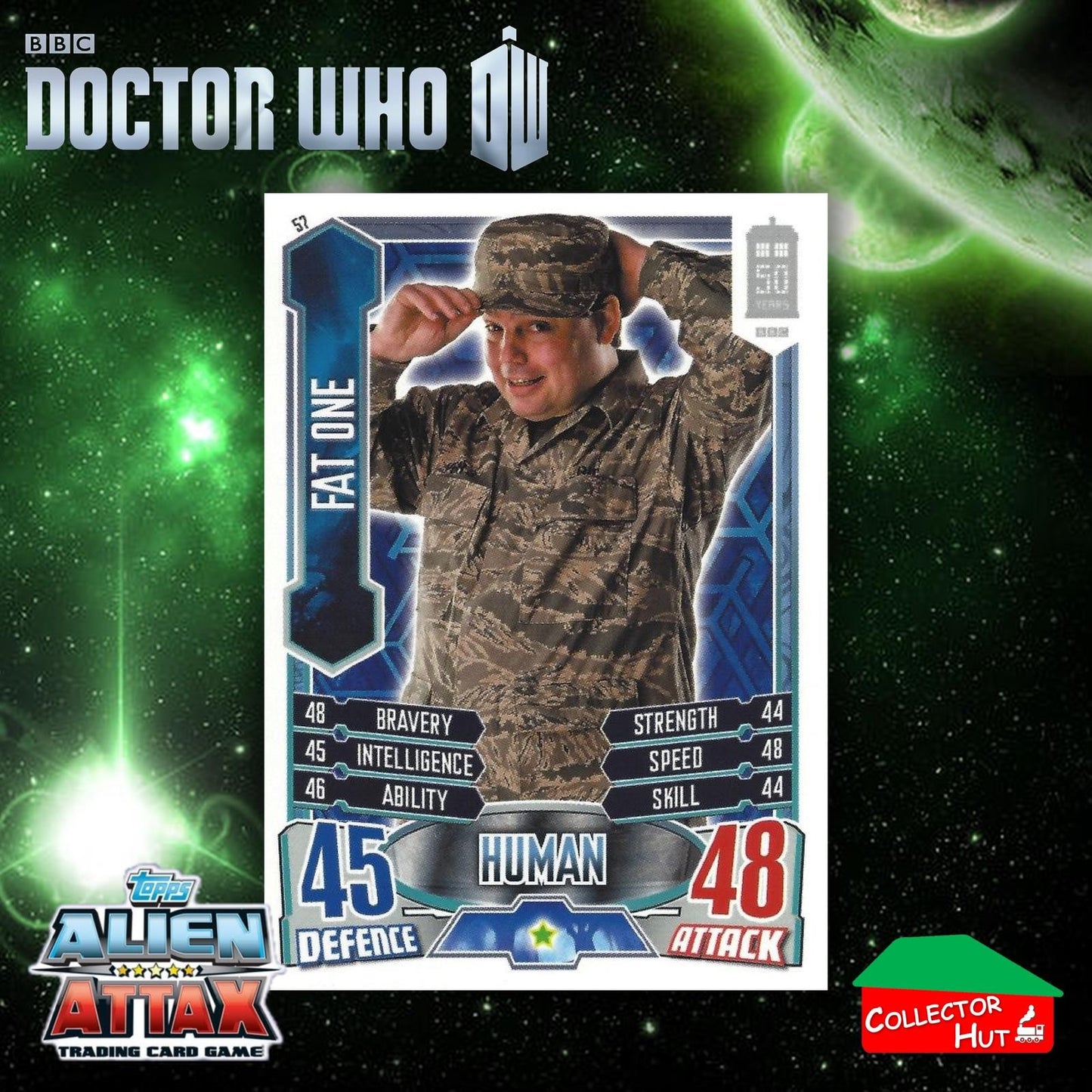 Topps Doctor Who Alien Attax 50th Anniversary Edition Companion Timeless Cards