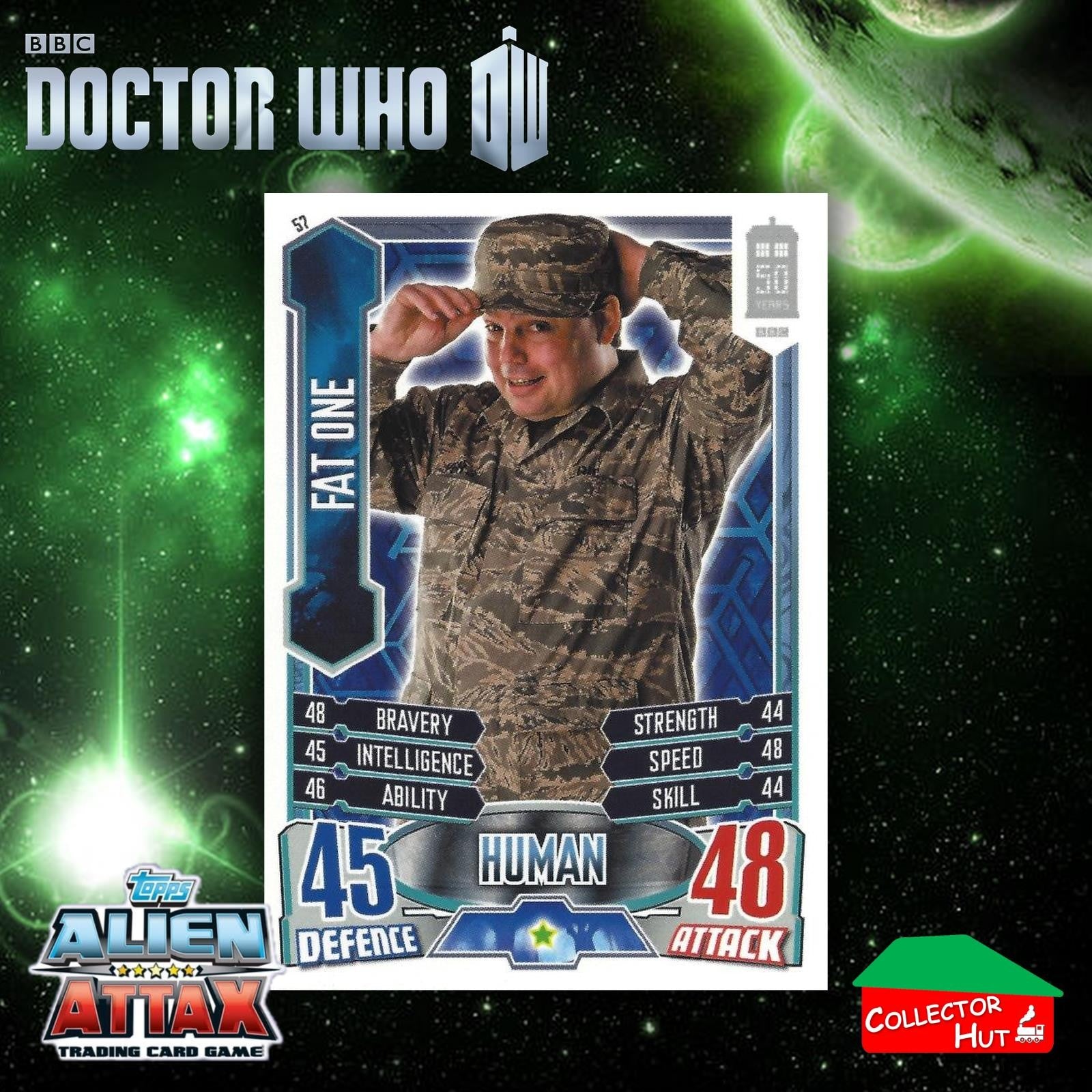 Topps Doctor Who Alien Attax 50th Anniversary Edition Companion Timeless Cards