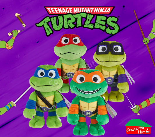 Teenage Mutant Ninja Turtles Mutant Mayhem 8" Plush Toys LICENSED