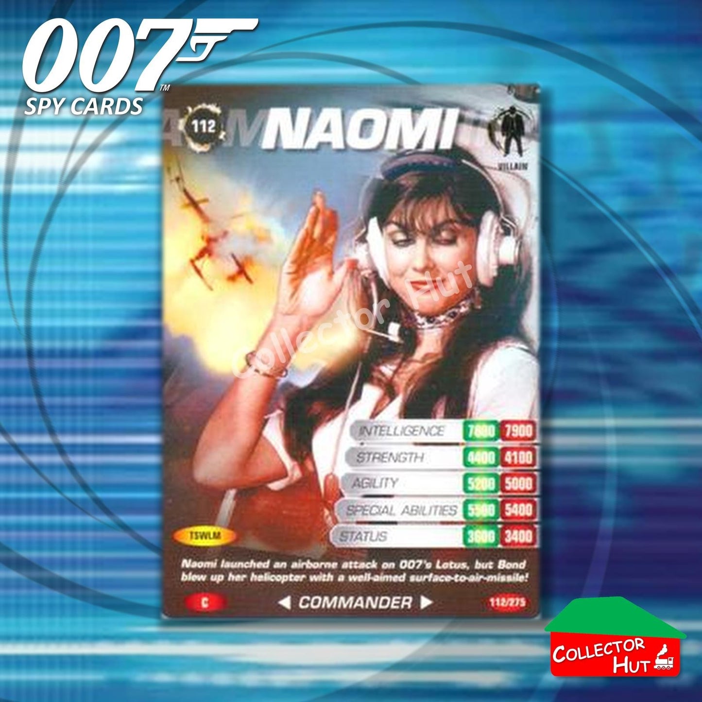 James Bond 007 Commander Spy Cards BASE COMMON YOU CHOOSE