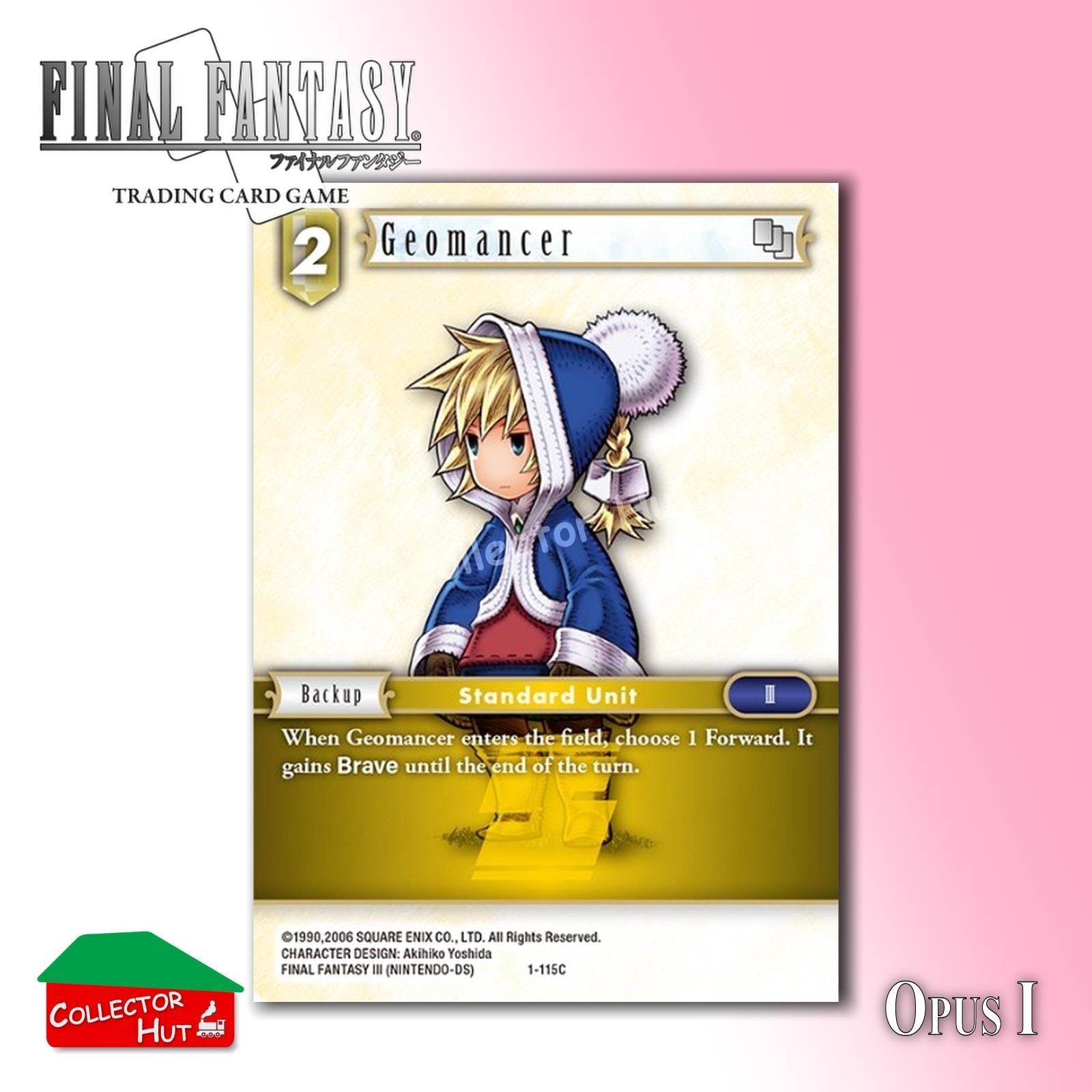 Final Fantasy Trading Card Game OPUS I Singles You Choose