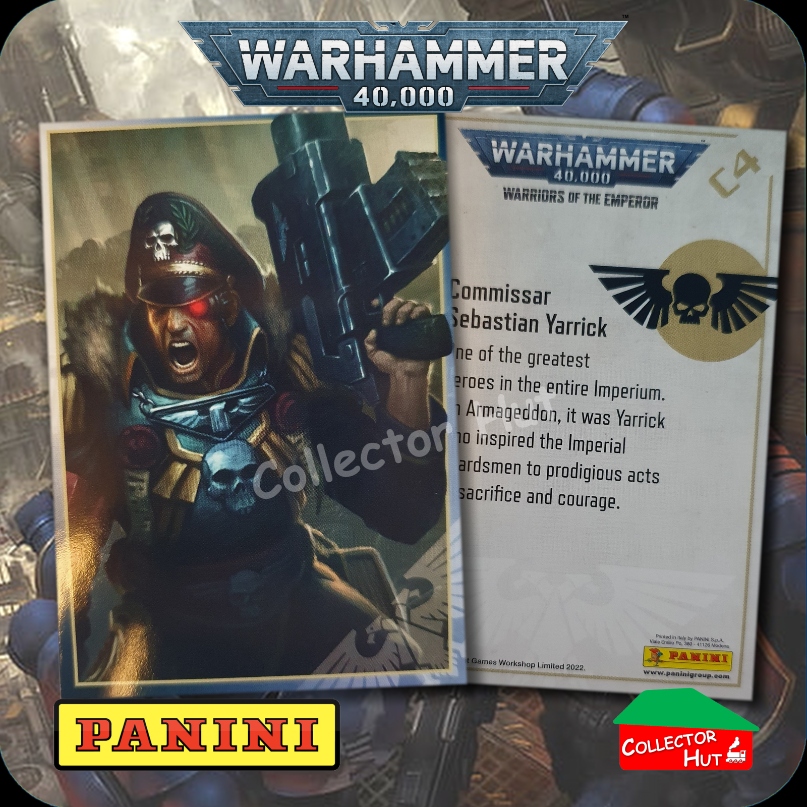 PANINI Warhammer 40,000 40k Warriors of the Emperor Trading Cards You Choose