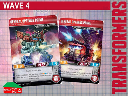 Transformers TCG CHARACTER Trading Cards All Waves
