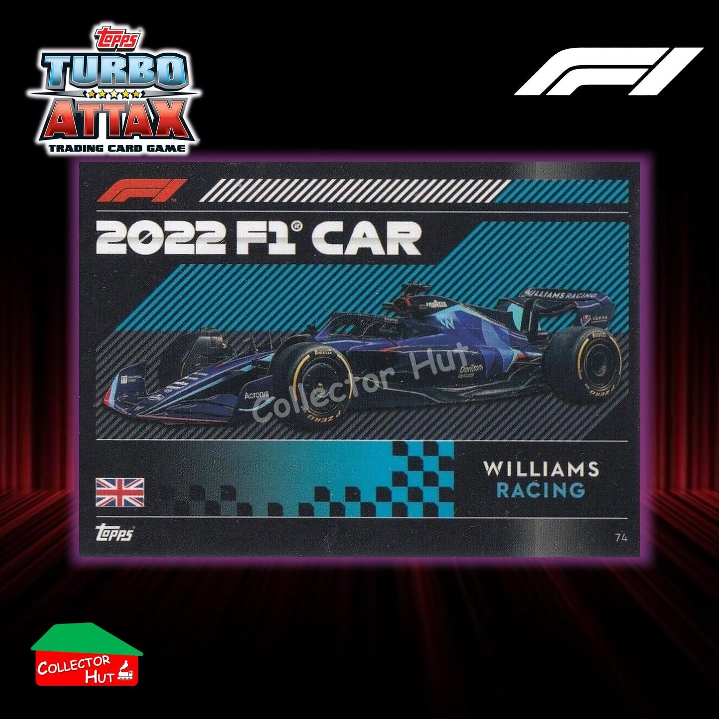 Topps Turbo Attax Formula 1 F1 2022 #1-131 Base Cards YOU CHOOSE