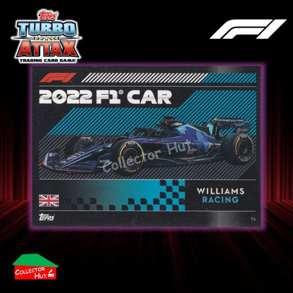 Topps Turbo Attax Formula 1 F1 2022 #1-131 Base Cards YOU CHOOSE
