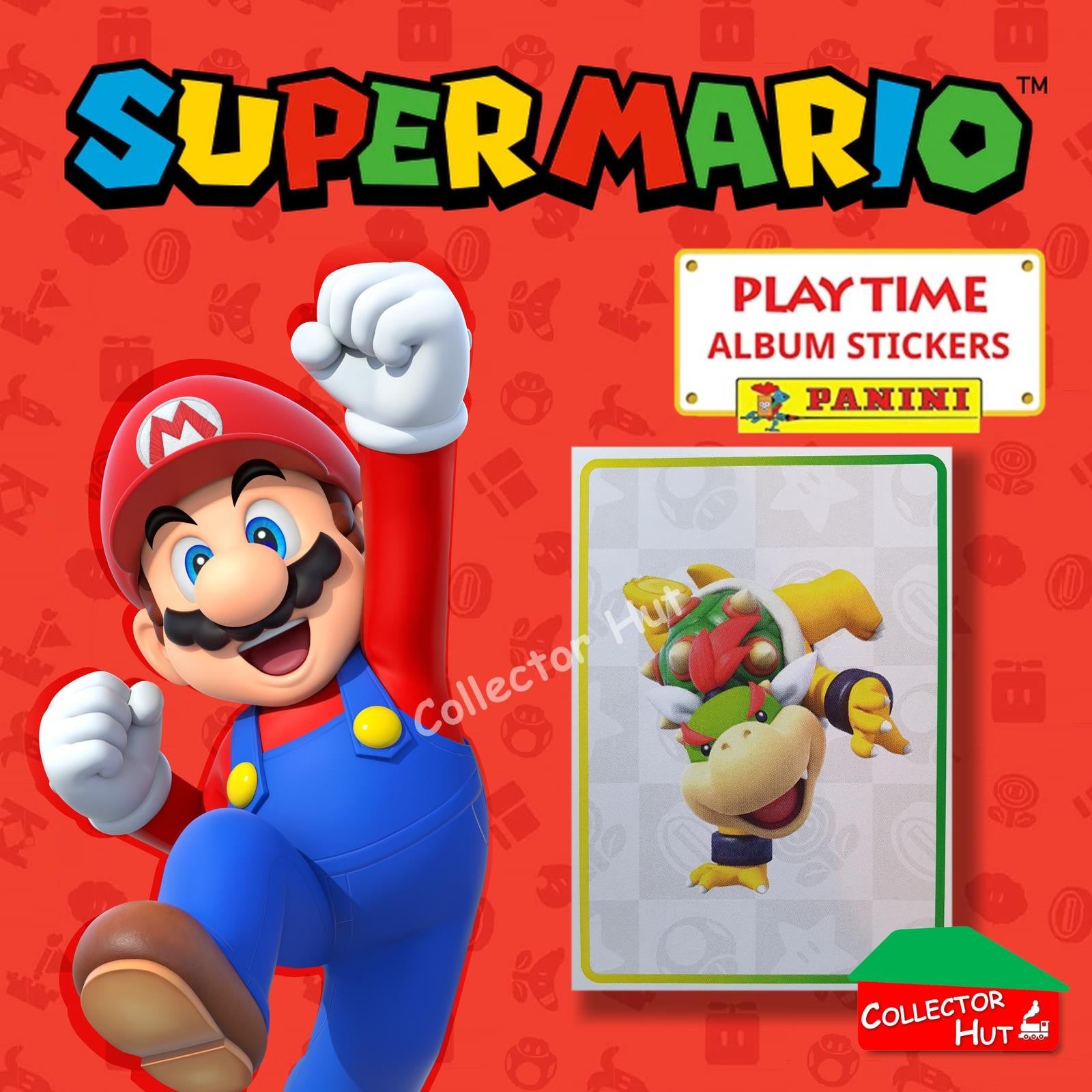 Panini Super Mario Playtime Sticker Collection Singles