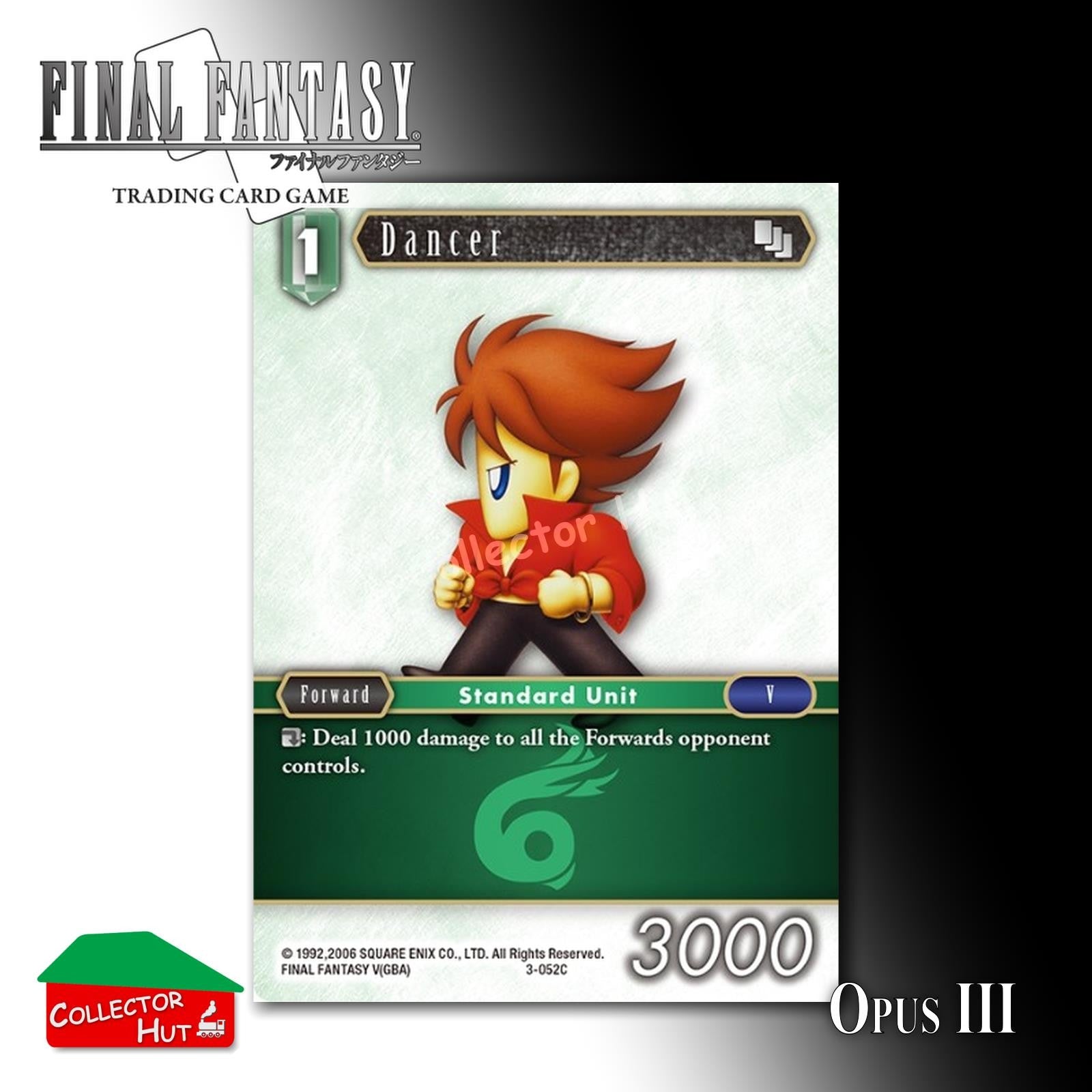 Final Fantasy Trading Card Game OPUS III 3 Singles You Choose