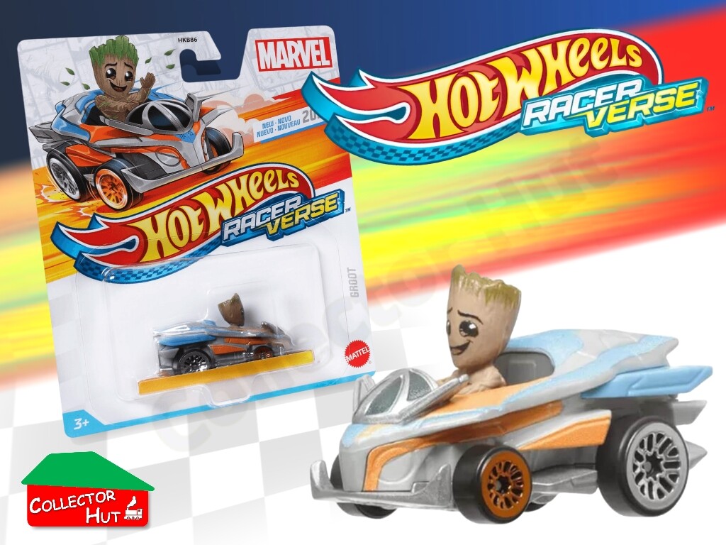 Hot Wheels RacerVerse Racer Verse Die Cast Character Race Cars