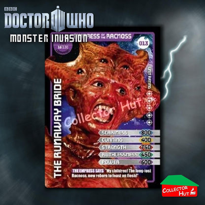 DOCTOR WHO Monster Invasion Trading Cards Base 1-165 New Fresh & Sleeved