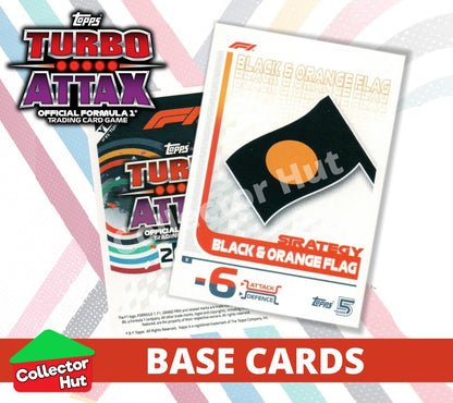 Topps Turbo Attax Formula 1 F1 2024 #1-166 Base Cards YOU CHOOSE