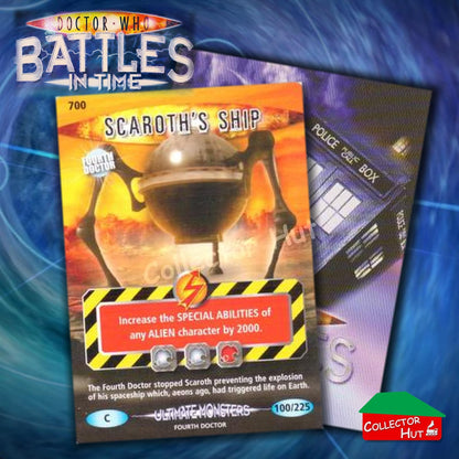 DOCTOR WHO Battles in Time #601-825 ULTIMATE MONSTERS RARE & COMMON Cards