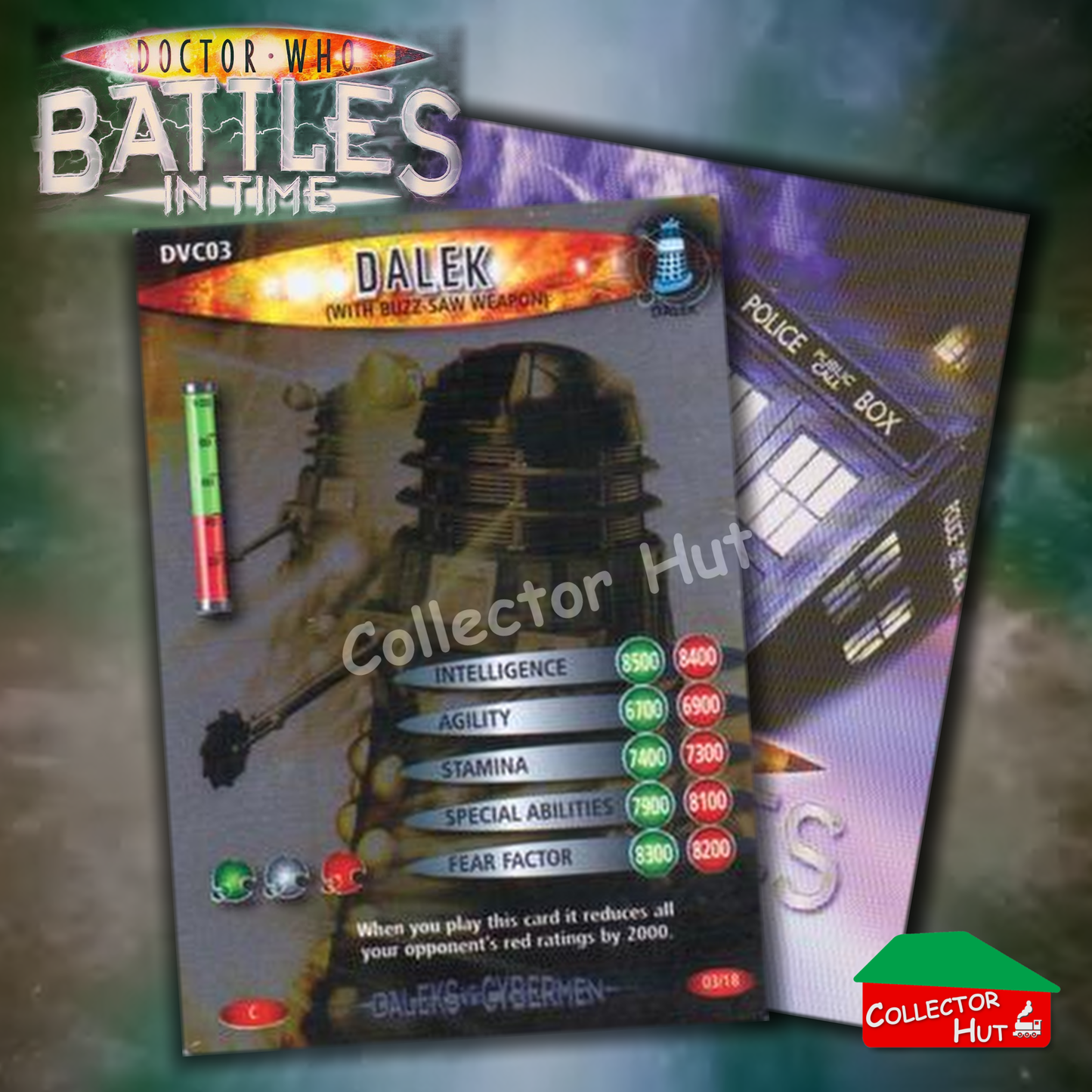 DOCTOR WHO Battles in Time DALEKS VS CYBERMEN DVC01-18 YOU CHOOSE