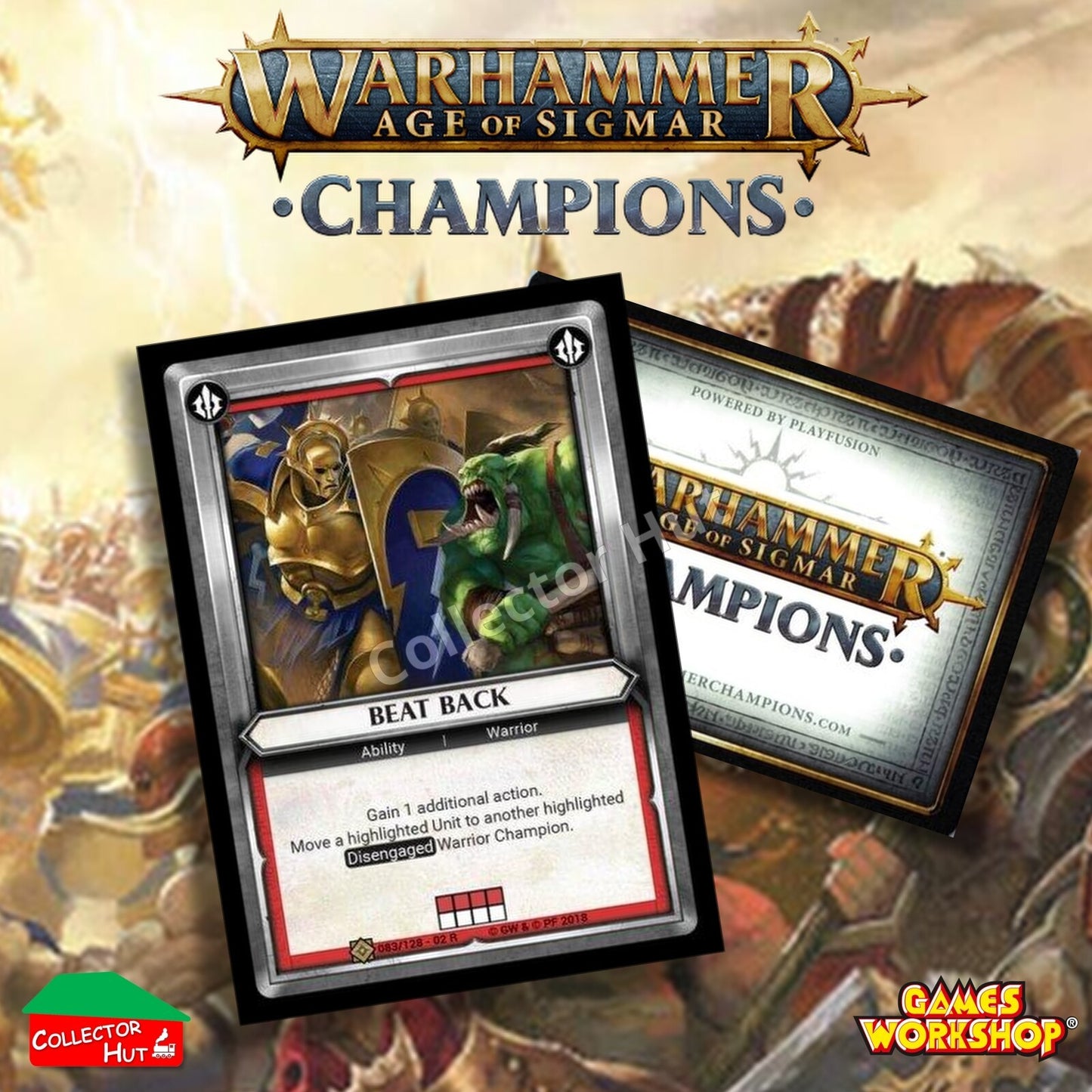 Warhammer Age of Sigmar: Champions Wave 2 ONSLAUGHT Trading Cards CHOOSE SINGLES