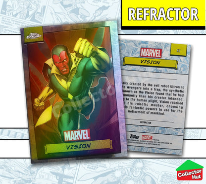 Marvel Topps Chrome 2024 REFRACTOR Card Collection YOU CHOOSE