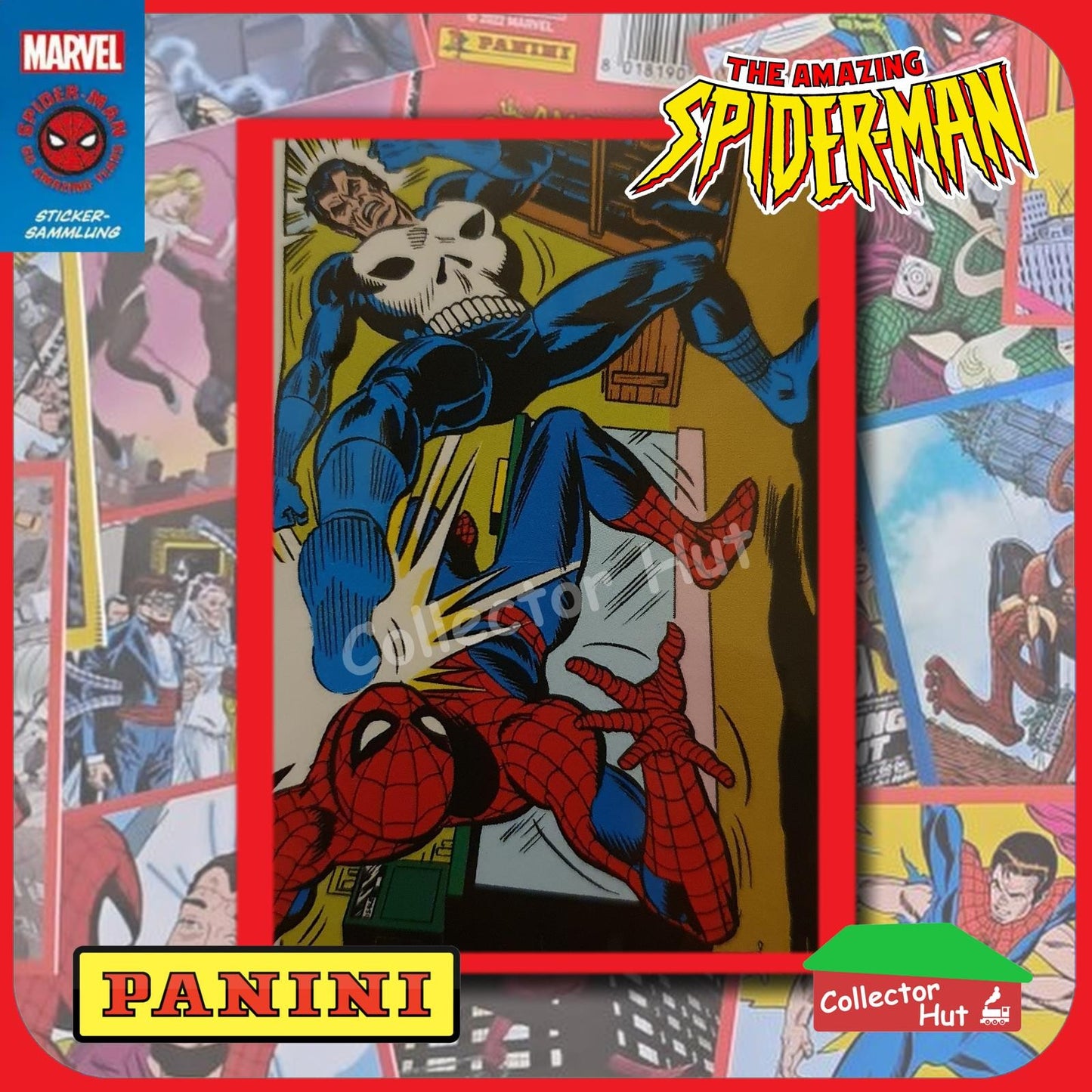 Panini The Amazing Spider-Man 60th Anniversary Sticker Collection Singles