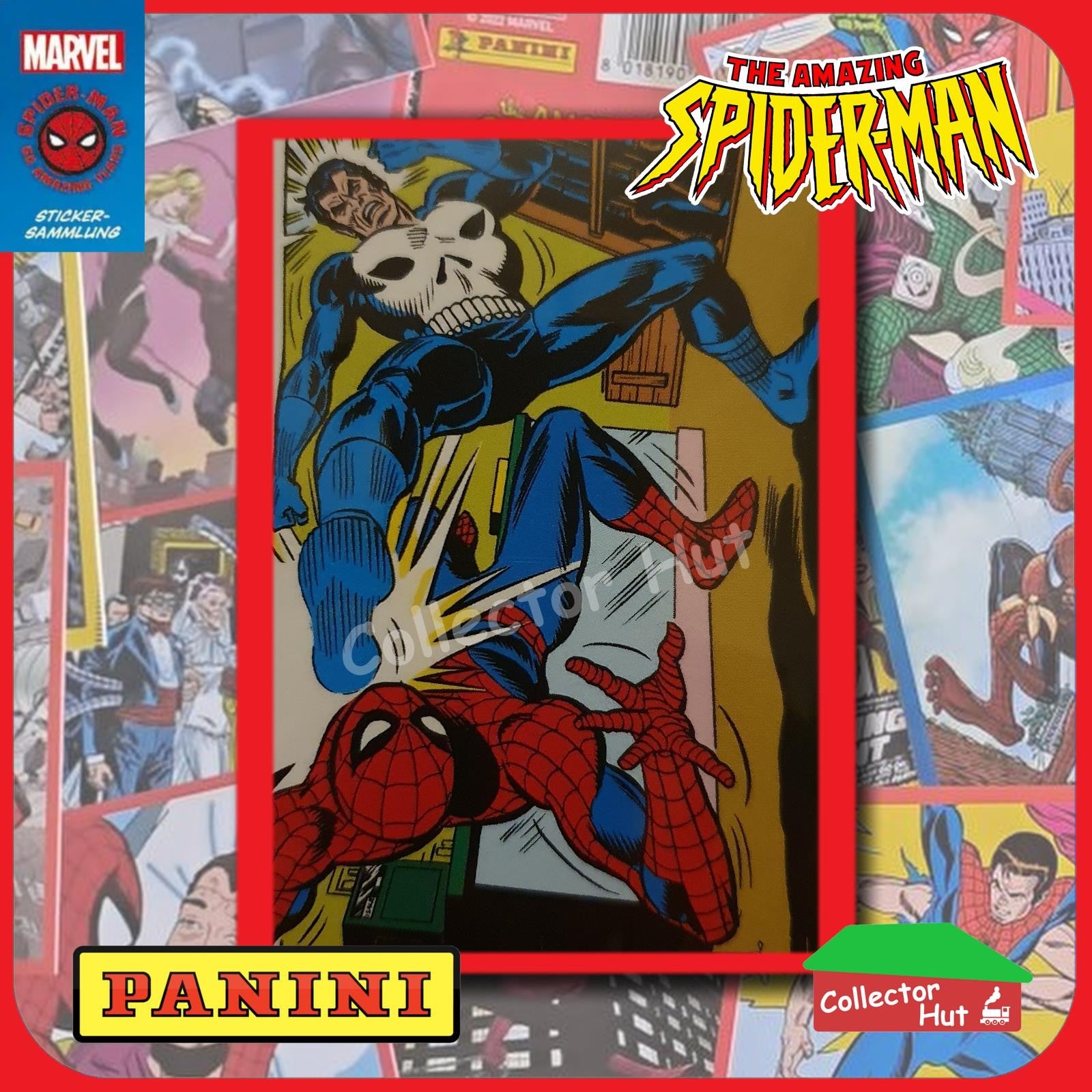 Panini The Amazing Spider-Man 60th Anniversary Sticker Collection Singles