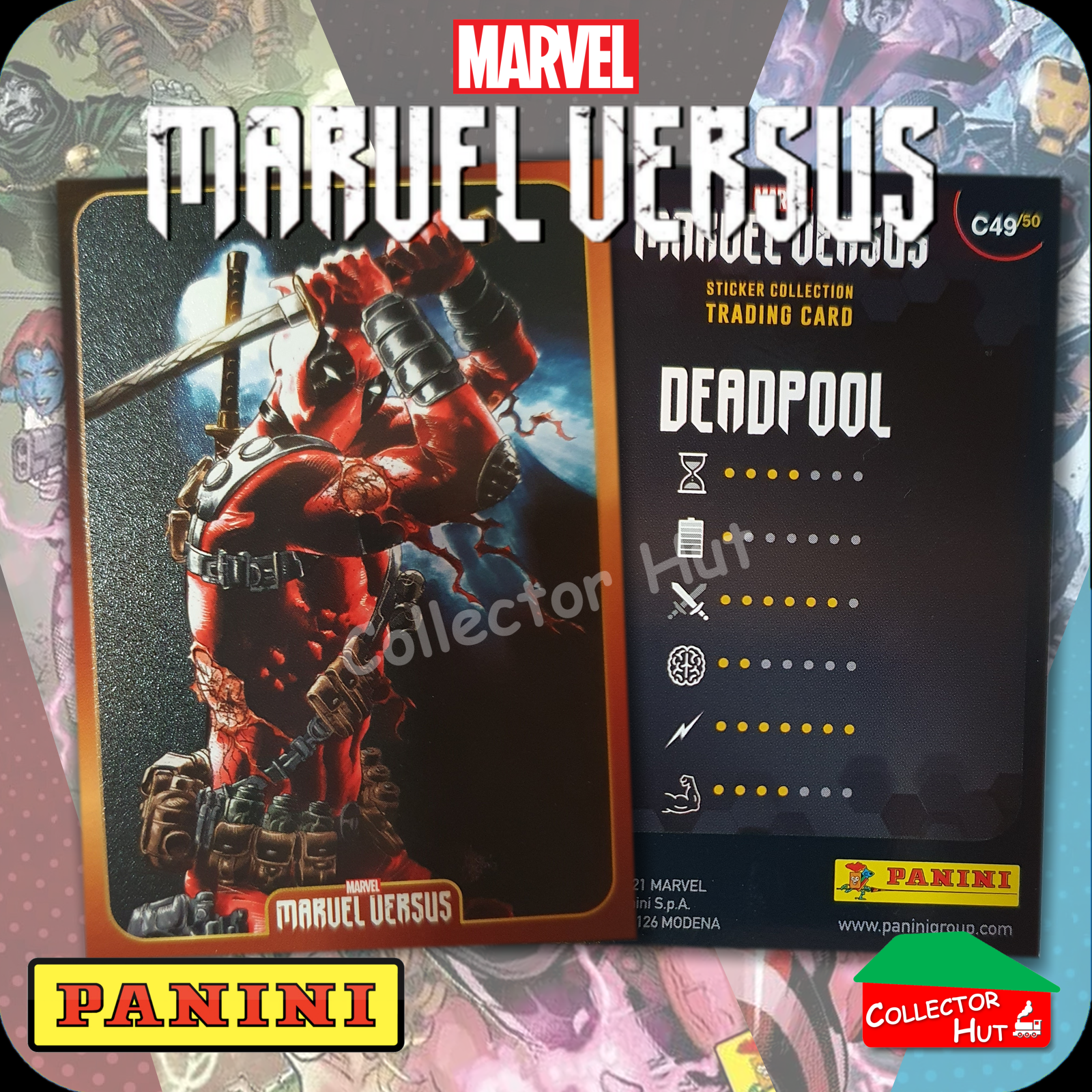 Panini Marvel Versus 2022 Series Trading Cards 1-50 NEW FRESH You Choose