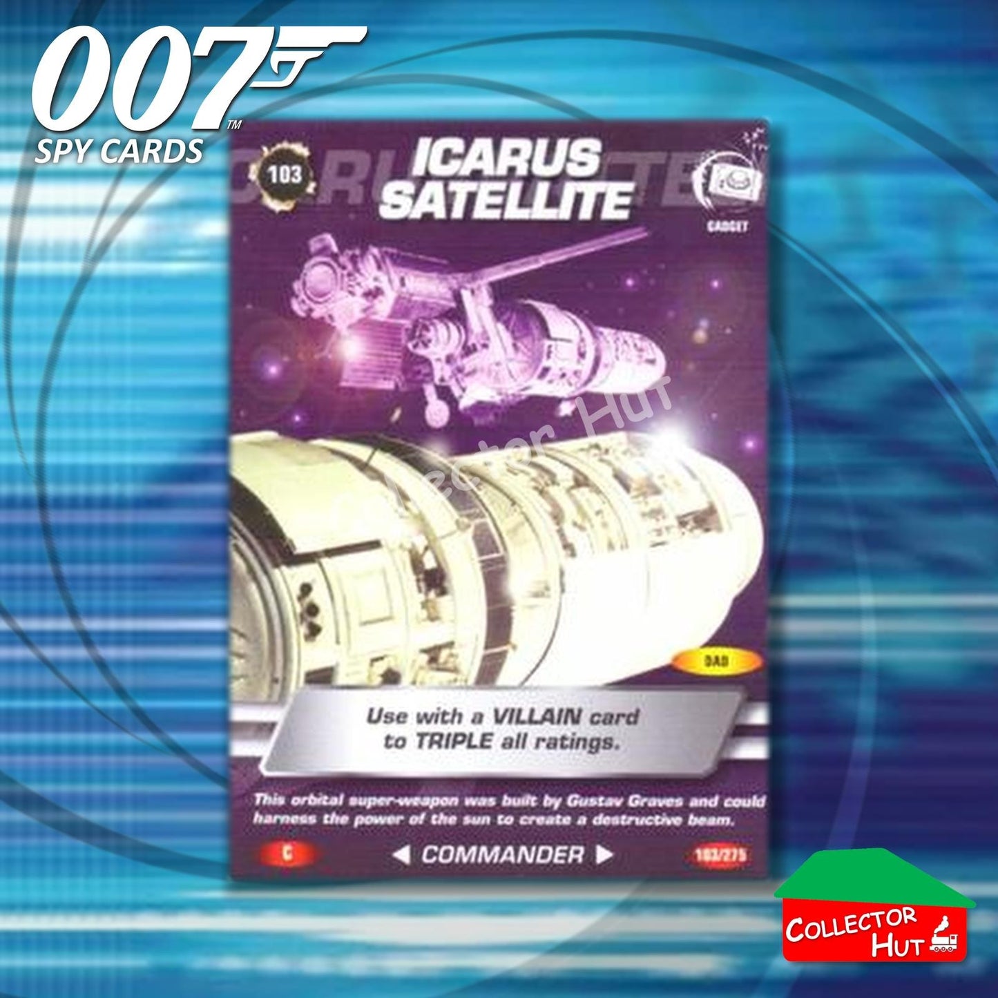 James Bond 007 Commander Spy Cards BASE COMMON YOU CHOOSE
