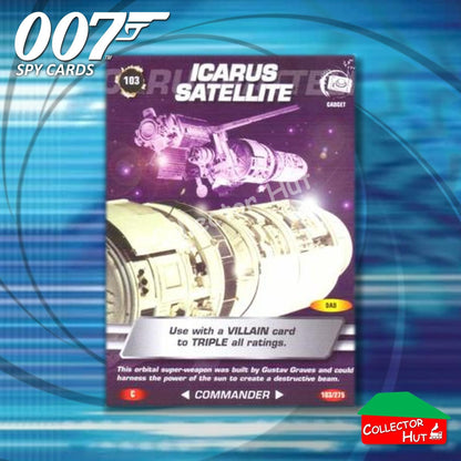 James Bond 007 Commander Spy Cards BASE COMMON YOU CHOOSE