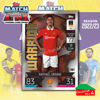 Topps Match Attax Europa Champions League 2022/23 TCG Trading Cards Base 1-189