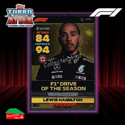 Topps Turbo Attax Formula 1 F1 2022 Limited Edition, 100 Club & Foil Cards