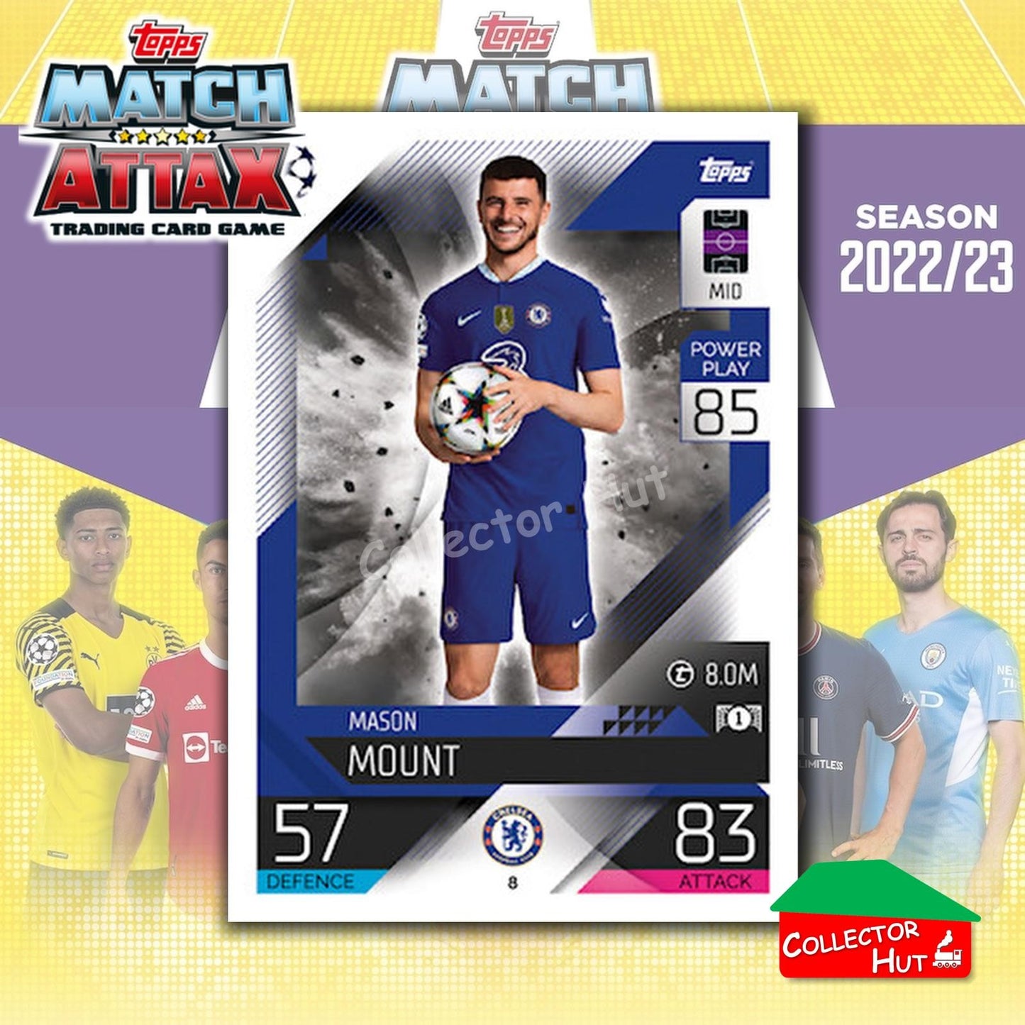 Topps Match Attax Europa Champions League 2022/23 TCG Trading Cards Base 1-189