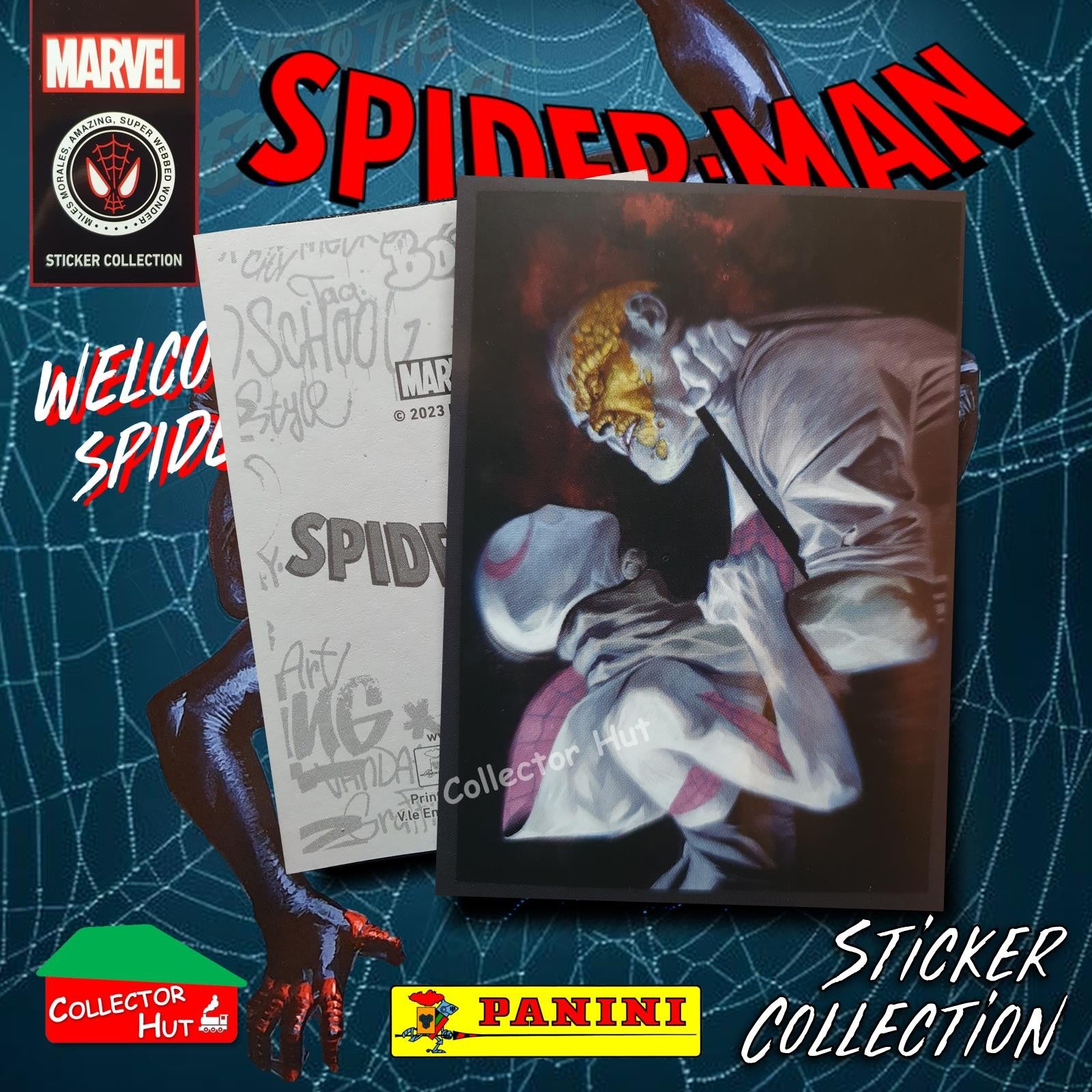 Panini Spider-Man Spider-Verse 2023 Collection Sticker Singles #1-163 & F1-30