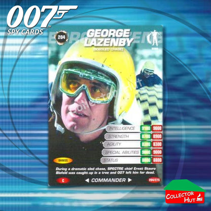 James Bond 007 Commander Spy Cards BASE COMMON YOU CHOOSE