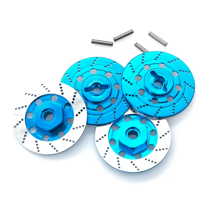 RC Metal Brake Disc Set 1:!2 1:10 1:8 Scale Car Truck Model 12mm Hub